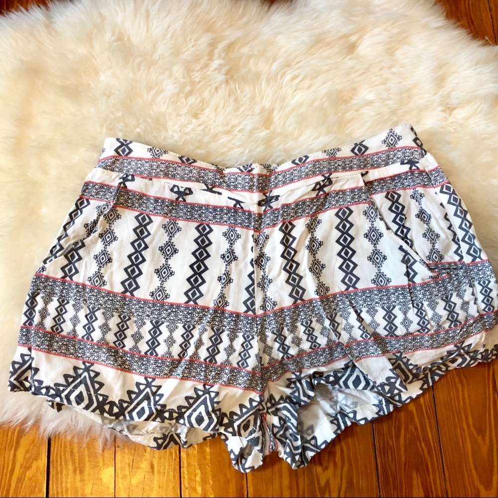 PacSun Aztec Print Flowy Shorts